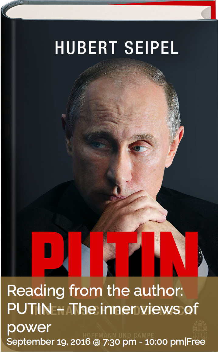 Couverture Slavonic Europe. Conférence « What does Putin want » by Hubert Seipel. 2016-09-19